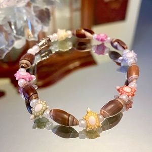handmade turtle bracelet
